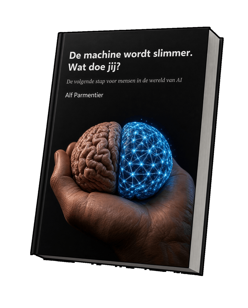 De machine wordt slimmer. Wat doe jij? — het boek van Alf Parmentier